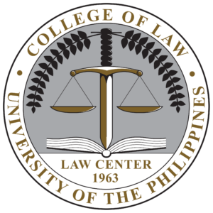 UP Law Center, University of the Philippines Diliman logo