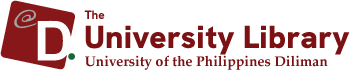 University Library of the University of the Philippines Diliman (UPD) logo