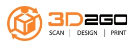 3D 2Go logo