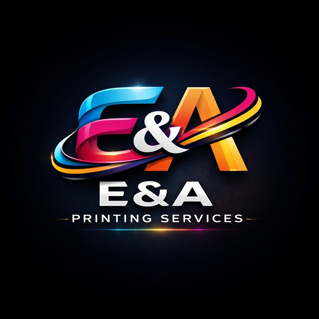 E & A Printing Services logo