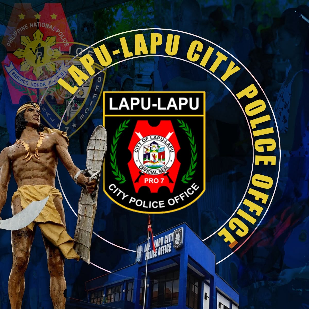 Intel Branch Lapulapu City Police Office logo
