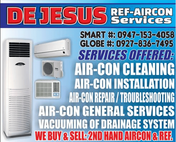 De Jesus Ref And Aircon Services logo